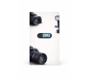 Webcam Cover Black – כיסוי פרטיות דק למצלמת מחשב נייד עם מנגנון החלקה לפתיחה וסגירה, בעובי 0.7 מ"מ, מתאים ללפטופים, טאבלטים ומסכים, אביזר אבטחה לשמירה על פרטיות, עשוי מתכת איכותית בעיצוב מינימליסטי בצבע שחור.