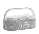 מקול בלוטוס 4 ב-1 נומו EVERCHARGE עם טעינה אלחוטית 15W, שעון מעורר וקשת תאורה