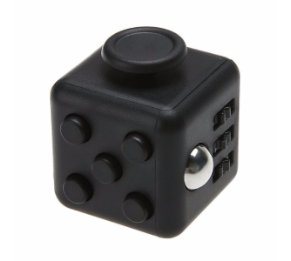 קוביית פידג'ט המקורית בצבע שחור - Fidget Cube