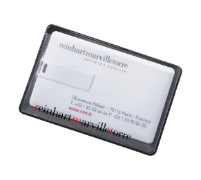 נרתיק דמוי עור שקוף לדיסק און קי כרטיס אשראי