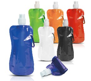 בקבוק שתייה מתקפל 500 מ״ל עם שאקל