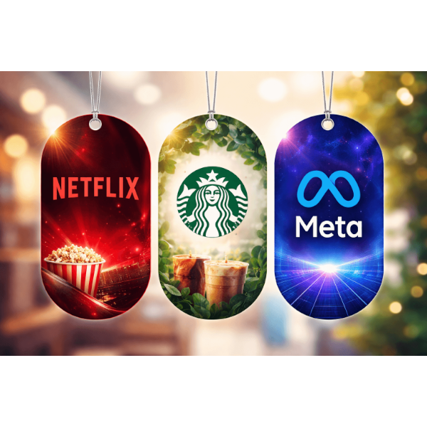 תליוני ריח ממותגים בעיצוב קפסולה עם מיתוג